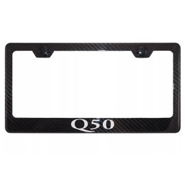 MVP Carbon Fiber License Plate Frame For Q50