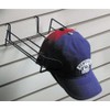 Retail Resource EBL/CAPGWCAPB Wire Hat Display for Slat wall, Black