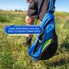 Infinite Discs Slinger Disc Golf Backpack for Quick Disc Storage,