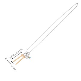 SHINEOFI 3pcs Ergonomic Knitting Needles with Built Stitch Markers Stylish Yarn Tools for Travel and Outdoor Crafting