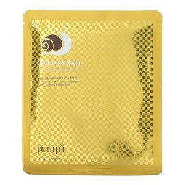Petitfee Gold & Snail Hydrogel Beauty Mask Pack, 5 Sheets, 30 g Each