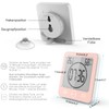 Bsdz Bathroom Clock, Shower Timer, Waterproof Wall Clock, Digital, Portable,