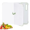 Multi-Functional Foldable Cutting Board with Measurement Markings, Non-Slip Surface &