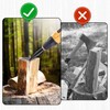 LSRVNM Wood Splitting Drill Bit 42mm + 32mm Log Splitter