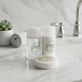 Kit Hotelero Shampoo Jabón Crema Green Nature