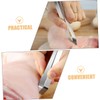 BIUDECO 2pcs Stainless Steel Fish Bone Tweezers Set Precision Meat