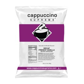 Cappuccino Supreme 2 lb bag Decaf French Vanilla Cappuccino Mix