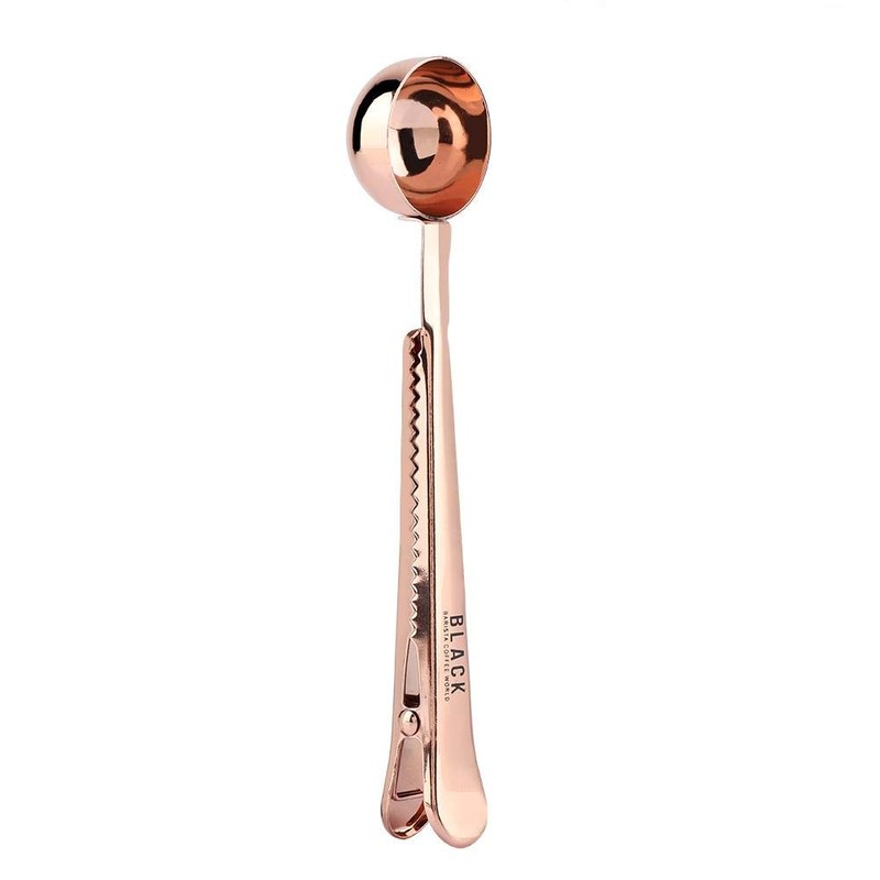 TOPINCN Cucharas de medir de Oro Rosa/Cuchara de café Manija
