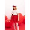DeFacto Girls' Skirt, red