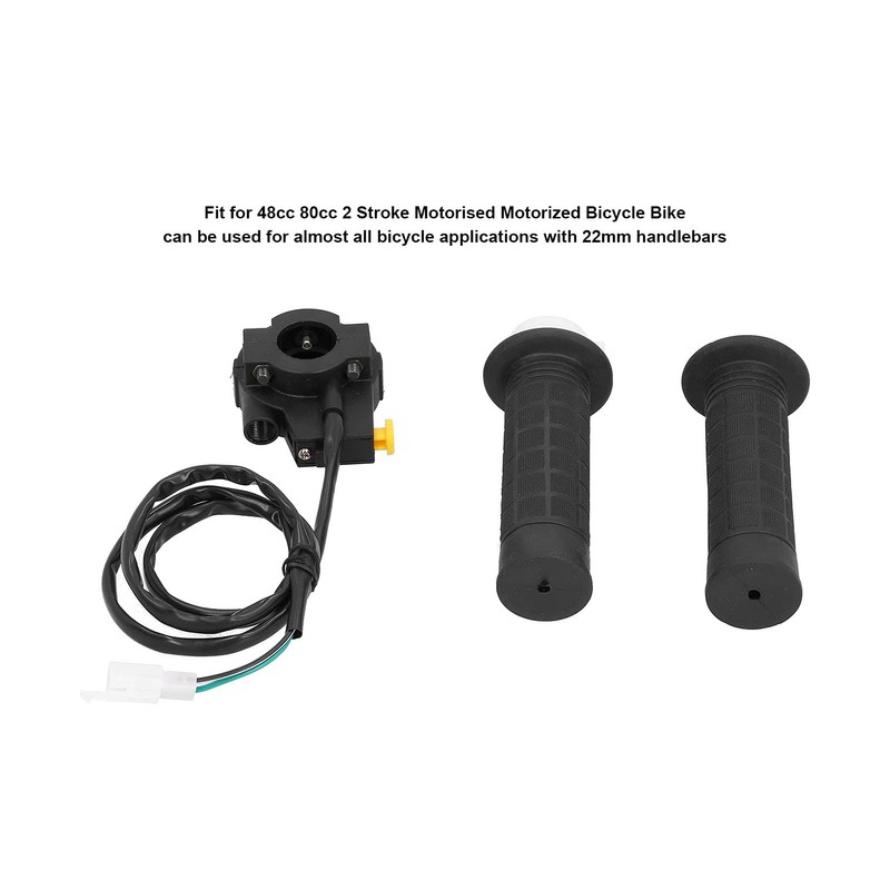 Throttle Handle Grip, Fydun 7/8 inch Motorized Bicycle Throttle Grip