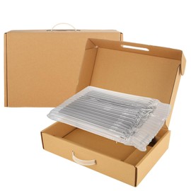 CertBuy 2 Pack Laptop Shipping Box, Laptop Box for Shipping With Air column bag, Fit Most 15～16 Inch Laptop Screen Sizes Sturdy Boxes and Air Cush