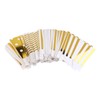 CAXUSD Popcorn Carton Party Favors 36 Pack Variety Dot Strip