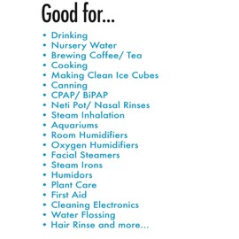PREMIUM DISTILLED WATER | 1.5 Liter/ 50.7oz Big bottles 12 pack | Big Case | PURE multi purpose Delicious Distilled Water
