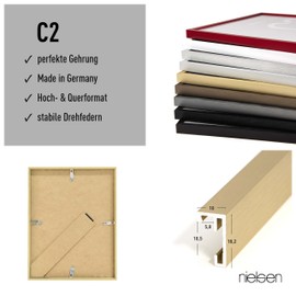 Nielsen Design Picture Frame, Beige, 13 x 18 cm