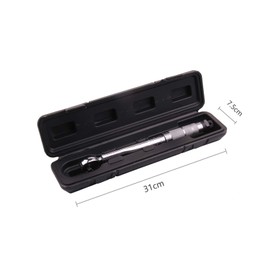 Youyijia Torque Wrench 1/4" Square Drive Wrench 5-25Nm Adjustable Wrenches Ratchet Wrench with Double Scale Drive Torque Micrometer Chrome Wheel Bolt Wheel Nut Wrench incl