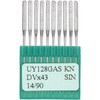 Agujas de Bordado y Máquina de Coser 90/14 Yosoo Yosoo53uw1zevhx