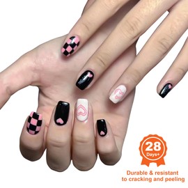 HIOTIOL Extra Short Square Nail Tips, 360Pcs Soft Gel Full Cover Nail Tips for Soak off Nail Extensions, Half Matte Clear False Gel Nail Tips for Nail Salons and DIY Nail Art, 15 Sizes