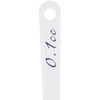 Hogdseirrs Takakuwa Metal Hollow Measuring Spoon, Blan, 0.1cc
