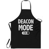 Funny Gag Sarcastic Apron Deacon Mode On Funny Christian God