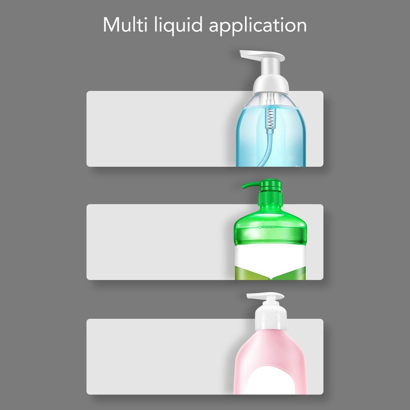 Automatic Soap Dispenser Wall Mounted Fast Foaming Infrared Induction Hand