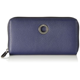 Mandarina Duck Mellow Leather Portafoglio, Women’s Wallet, Blue (Dress Blue)