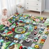 City Traffic Play Mat, Large Non-woven Game Pad, Waterproof Moisture-proof
