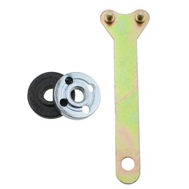 MTQY 3PCS 5/8inch-11 Outer Nut Angle Grinder Flange Wrench Metal Lock Nut Kit Cutting Machine Accessories Suitable for Mold Surface Jewelry Crafts Grinding Engraving Polishing