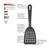 Westmark Set of 2 Spatulas, Wide Surface and Special Flattened