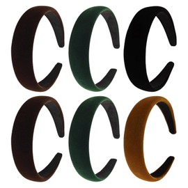 Pack of 6 Wide Edge Headbands, Retro Simple Headbands, Slip-Resistant Headbands, Hairstyle Accessories, Women's Accessories for Women