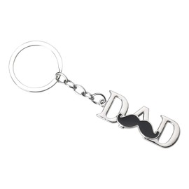 Father Day Gifts for Dads Keychain for Men Father Gifts for Daddy Birthday Gifts for Dads Daddy Gifts from Daughter Son Dads Key Chain Silver