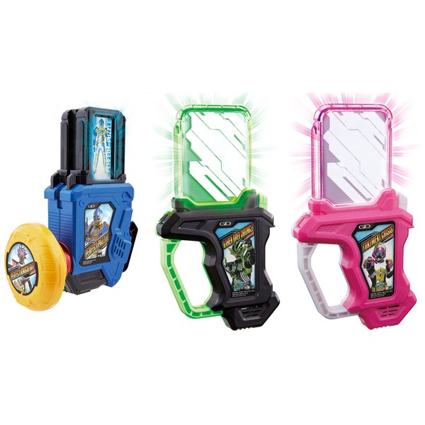 Bandai DX Kamen Rider Exaid Memorial Finish Gashat Set II