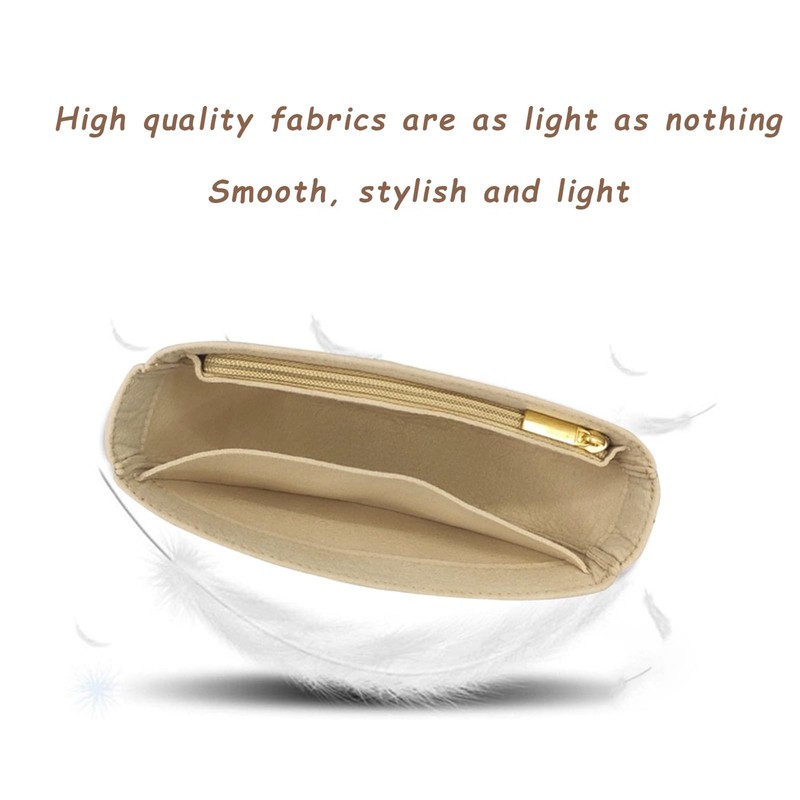 Lckaey Purse Organizer Insert for Loop Hobo Bag Organizer Insert