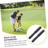 OHPHCALL 2sets Ergonomic Golf Club Extension Stick Pp Extension Rod