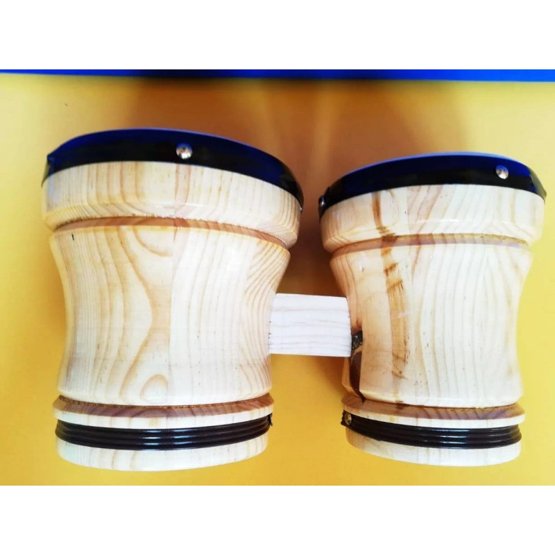Didakta Bongo Doble Grande De Madera Infantil, Musical 34x17.5x17