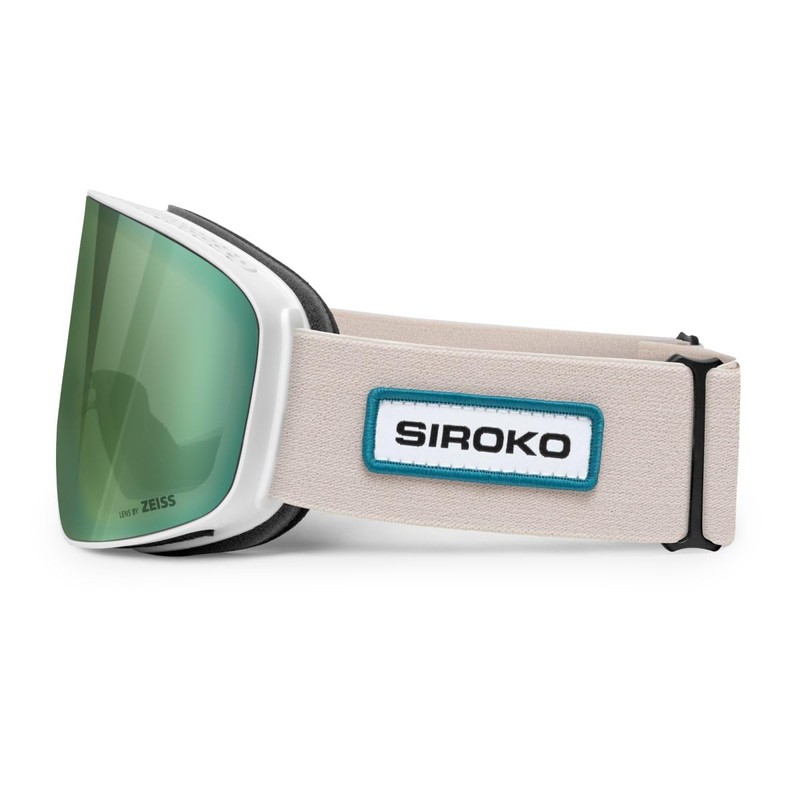 SIROKO - OTG Snowboard and Ski Goggles with Zeiss GX
