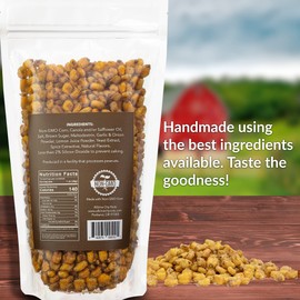 Albina City Nuts Salt & Pepper Toasted Corn – Tasty Snack with a Gentle Crunch that’s full of Flavor and Made from Non-GMO Ingredients Free of Sulfites, Gluten, Artificial Flavors, & Preservatives – 1lb