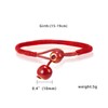 Zittop Men Women Lucky Ceramic Bead Red String Bracelet Hand