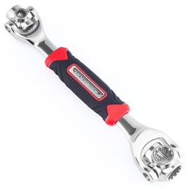KOOPOOL Universal Wrench 52 in 1 Socket Wrench Tool with Multifunction 360 Degree Rotating Head, Tool Kit for Home and Car Repair, Tools for Men, Gifts for Men, Mens Stocking Stuffers