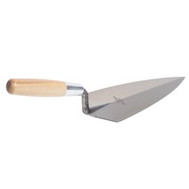 MARSHALLTOWN Brick Trowels, Philadelphia Style, 9 1/2 x 4 3/4 Inch, Wooden Handle, Brickwork, Blockwork, Stonework, Masonry, Made in USA, 19 9.5