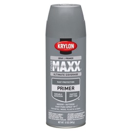 Krylon K09183007 COVERMAXX Primer, Gray, 12 Ounce