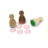 Mini Stamp Smiley Cute Mini Stamps Approx 12 mm diameter