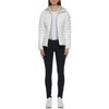 GUESS Women's Lightweight Puffer Jacket, Quilted White, Large