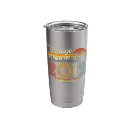 13 Years Old Gifts Vintage 2012 Cassette Tape 13th Birthday Stainless Steel Insulated Tumbler