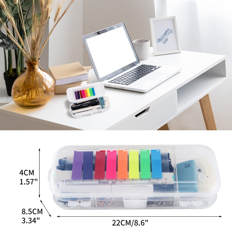 123 Pcs Office Supplies Kit with Desk Organizers, Office Stationery