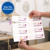 PrintWorks Printable Raffle Tickets With Tear-Away Stubs for Events &