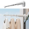 pclapora Clothes Rail Cupboard Clothes Rail Extendable Clothes Rail No