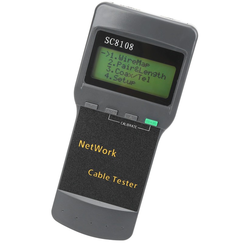 SC‑8108 Internet Cable Checker RJ45 Internet Continuity Tester for Telecommunication