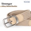 WERFORU Stretch Belts for Men Elastic Woven Braided Belt 1