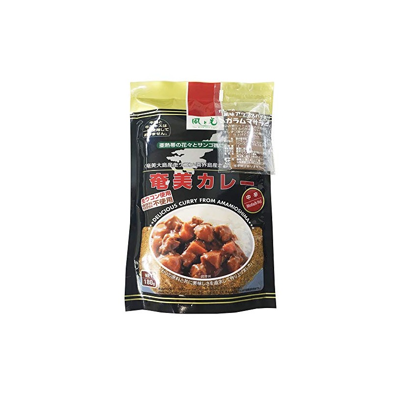 Wind and Light Amami Curry Rou, Medium Spicy, 6.3 oz