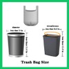 Small Black Trash Bags,100 Counts Thicken Value 4 Gallon Trash
